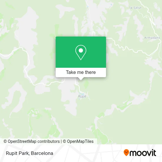 Rupit Park map