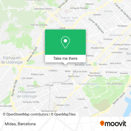 Midas map