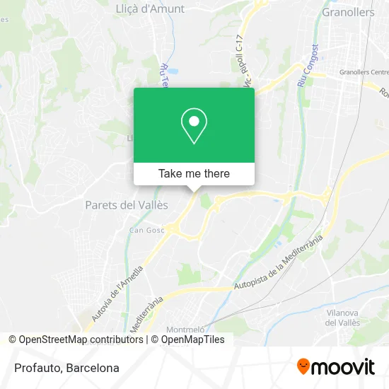 Profauto map