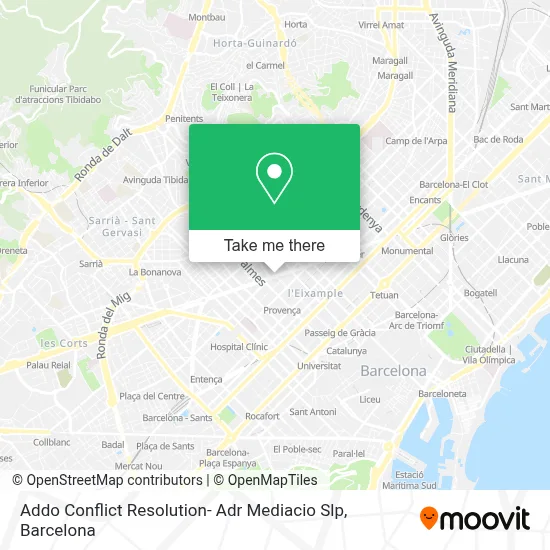 Addo Conflict Resolution- Adr Mediacio Slp map