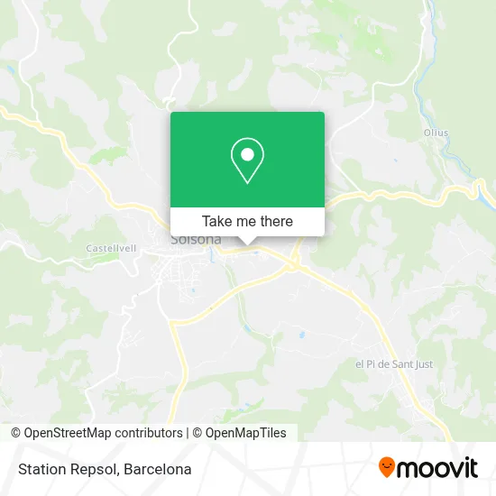Station Repsol map