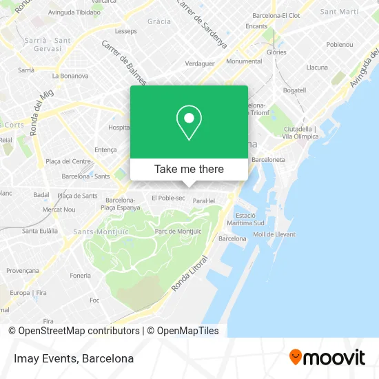Imay Events map