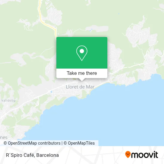 R´Spiro Café map