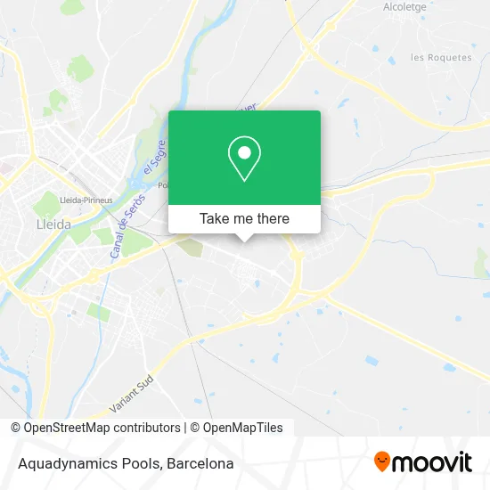 Aquadynamics Pools map