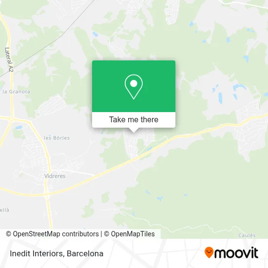 Inedit Interiors map