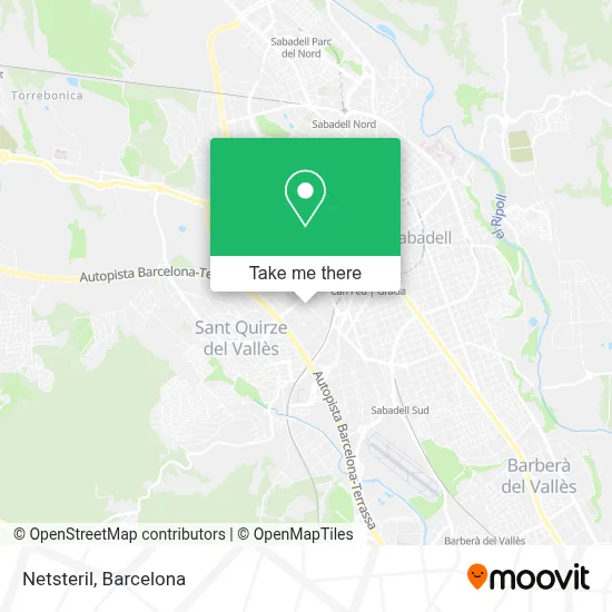 Netsteril map