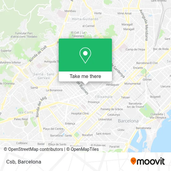 Csb map