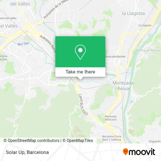 Solar Up map