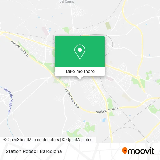 Station Repsol map