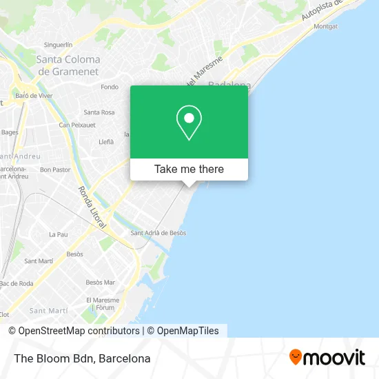 The Bloom Bdn map
