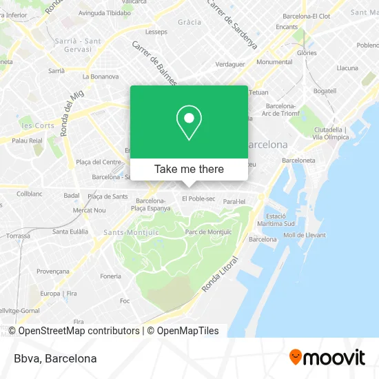 Bbva map