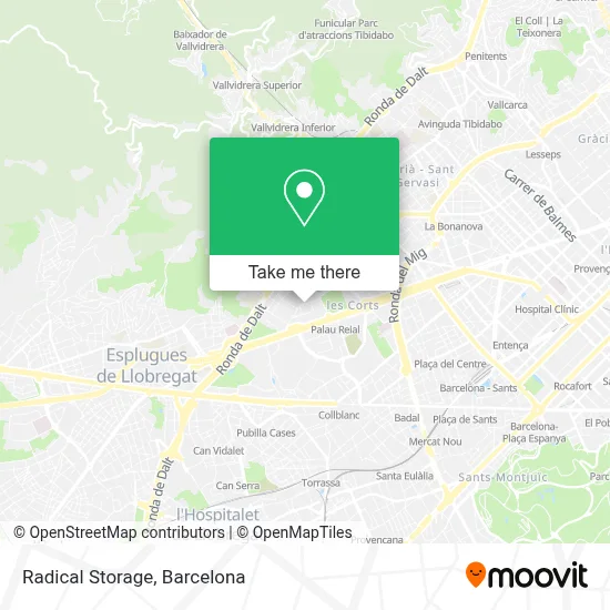 Radical Storage map