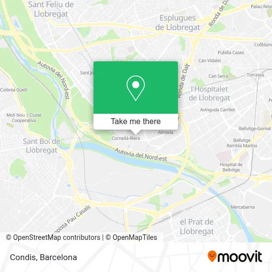 Condis map