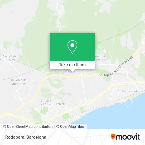 Rodabara map