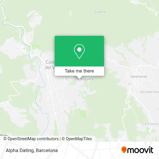 Alpha Dating map