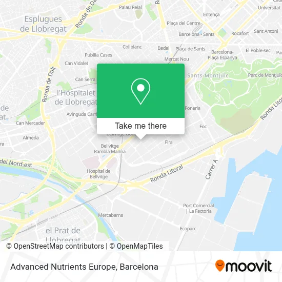 Advanced Nutrients Europe map