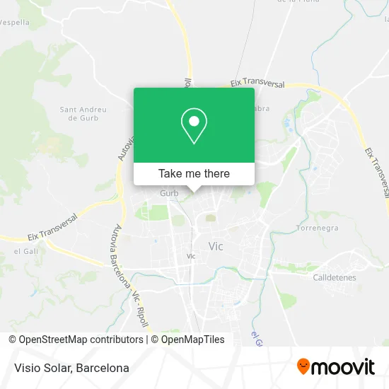 Visio Solar map