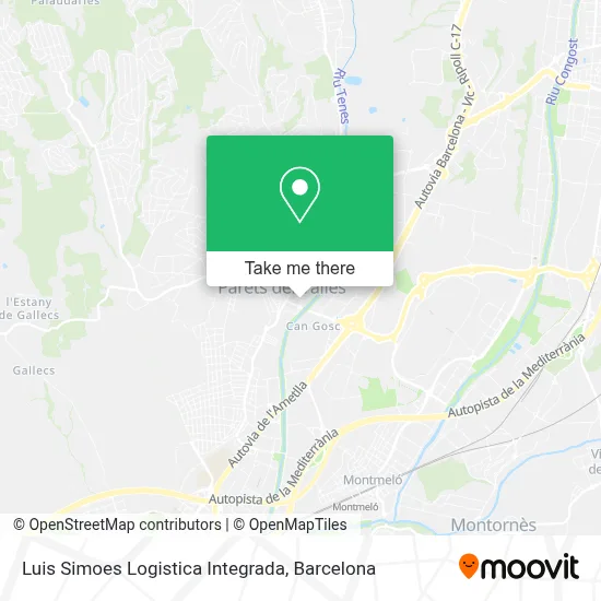 Luis Simoes Logistica Integrada map
