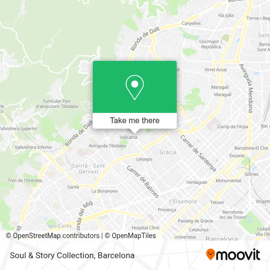 Soul & Story Collection map