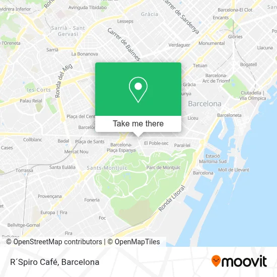 R´Spiro Café map