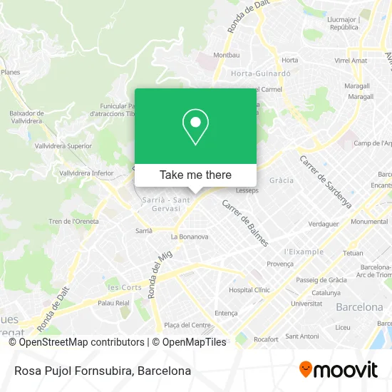 Rosa Pujol Fornsubira map