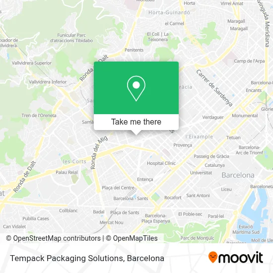 Tempack Packaging Solutions map