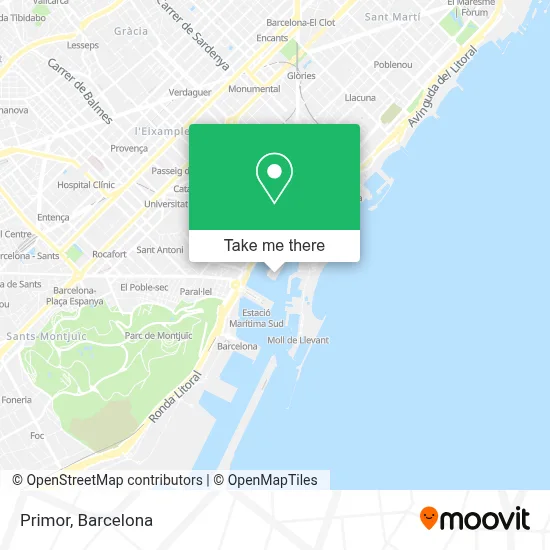 Primor map