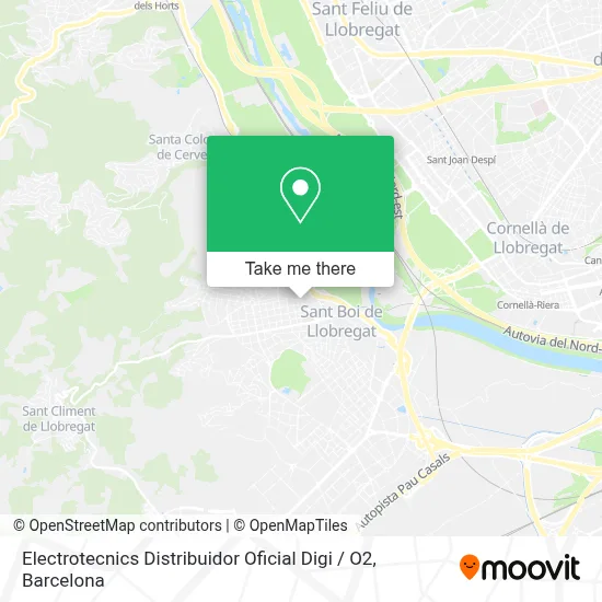Electrotecnics Distribuidor Oficial Digi / O2 map