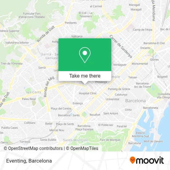 Eventing map