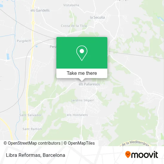 Libra Reformas map