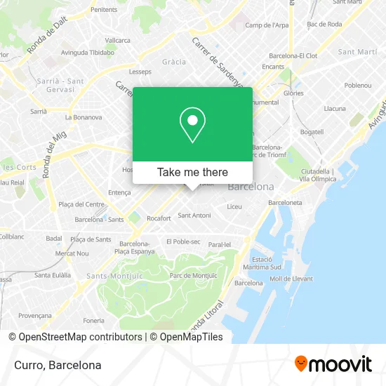 Curro map