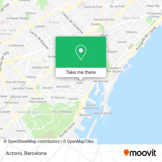 Actorio map