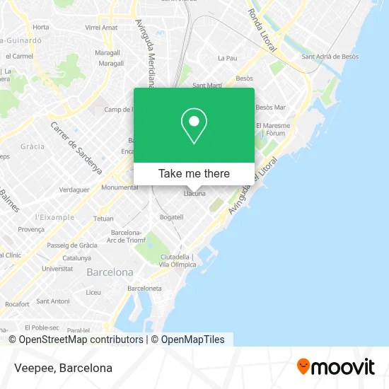 Veepee map