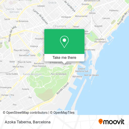 Azoka Taberna map