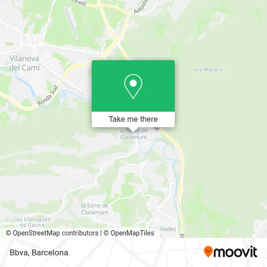 Bbva map
