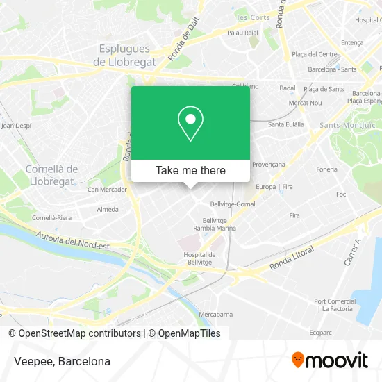 Veepee map