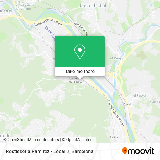 Rostisseria Ramirez - Local 2 map