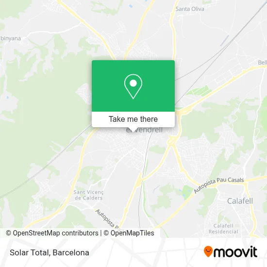 Solar Total map