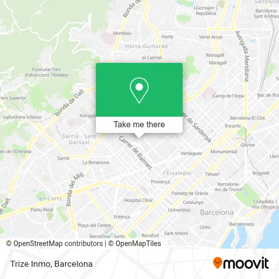 Trize Inmo map