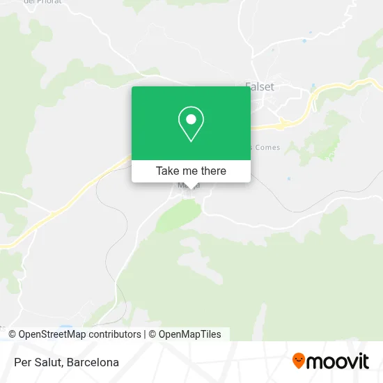 Per Salut map