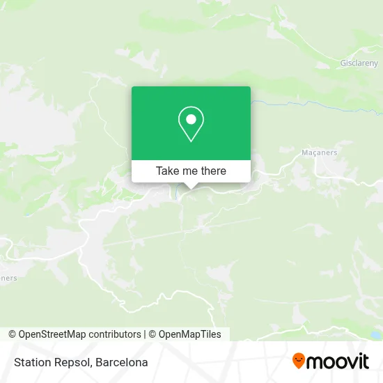 Station Repsol map