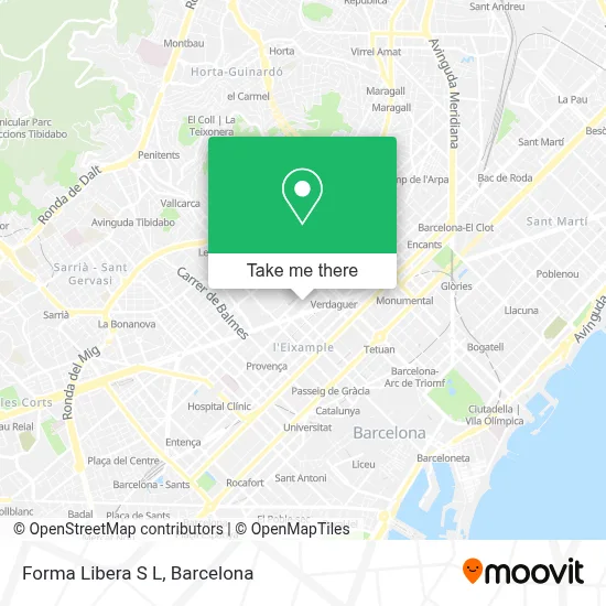 Forma Libera S L map
