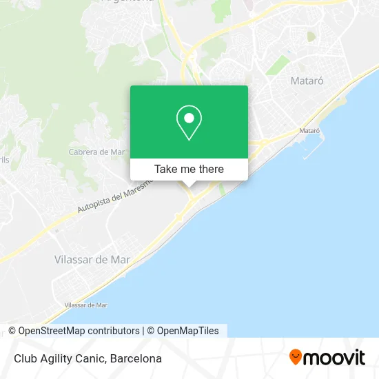 Club Agility Canic map