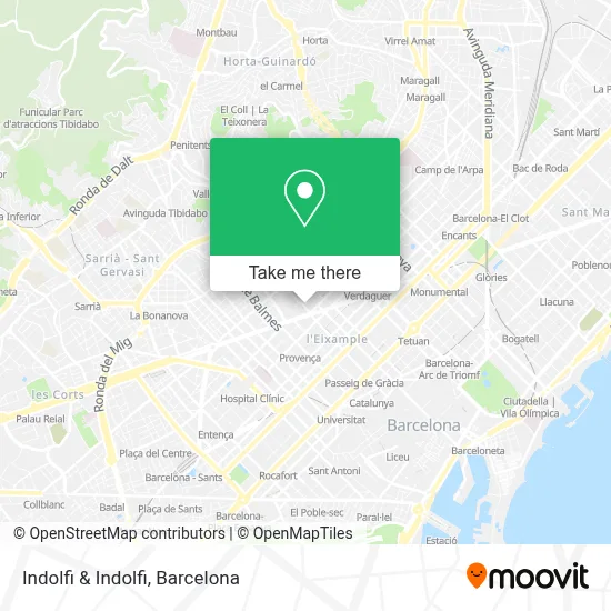 Indolfi & Indolfi map
