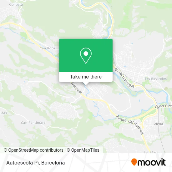 Autoescola Pi map