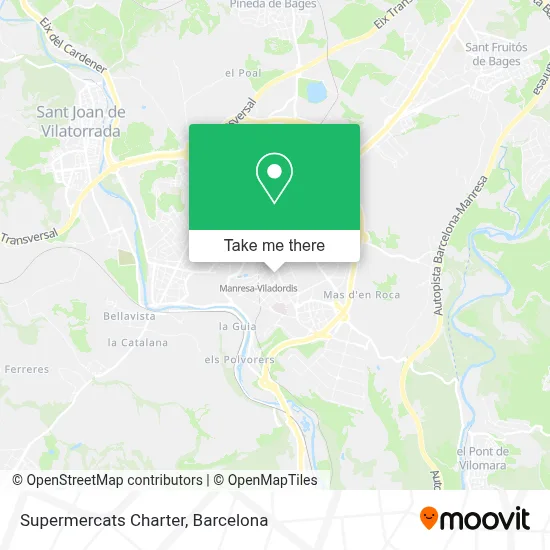 Supermercats Charter map