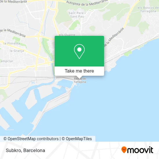 Subkro map