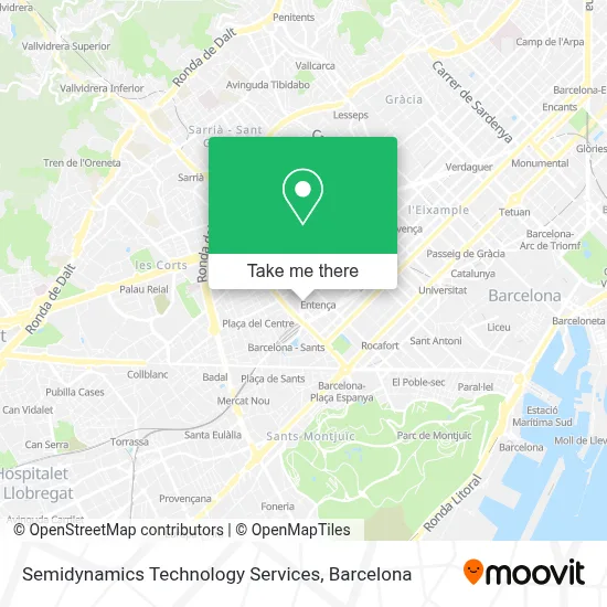 Semidynamics Technology Services map