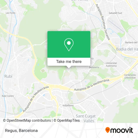 Regus map