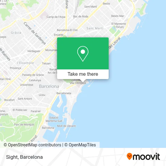 Sight map